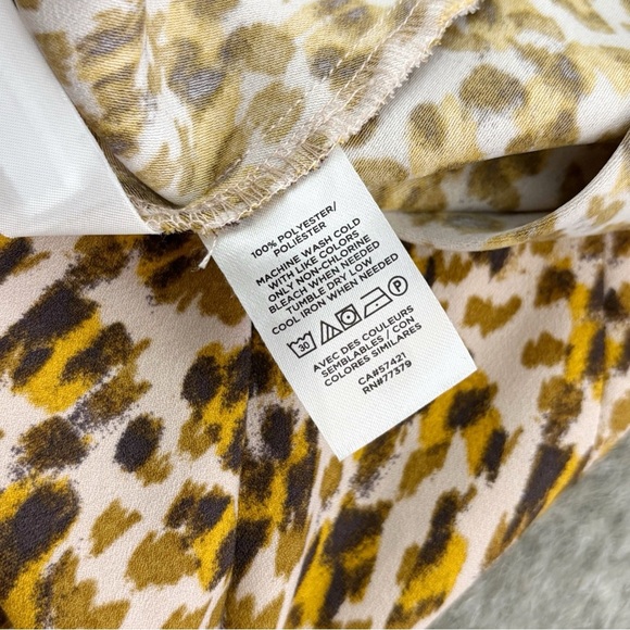 Ann Taylor Leopard Midi Skirt - Picture 8 of 10